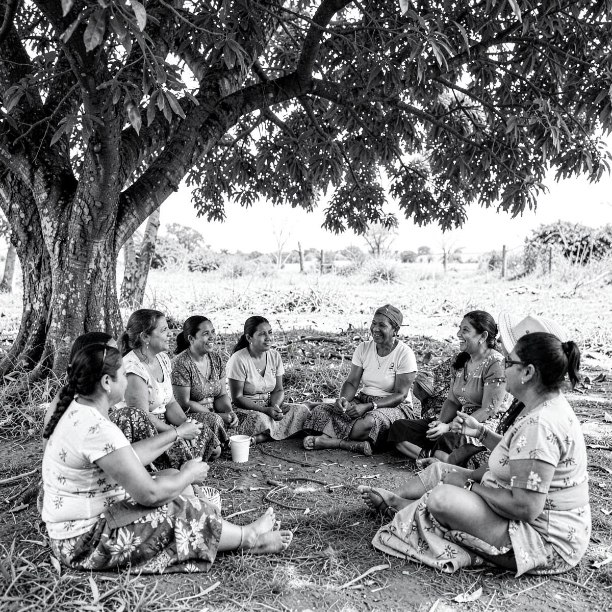 Roda de conversa com agricultoras